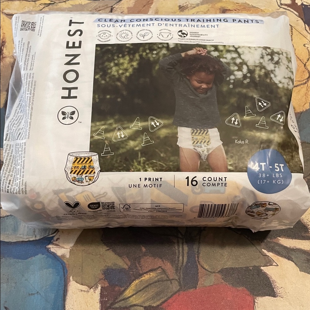 16 count Boys Training Pants - Picture 2 of 2